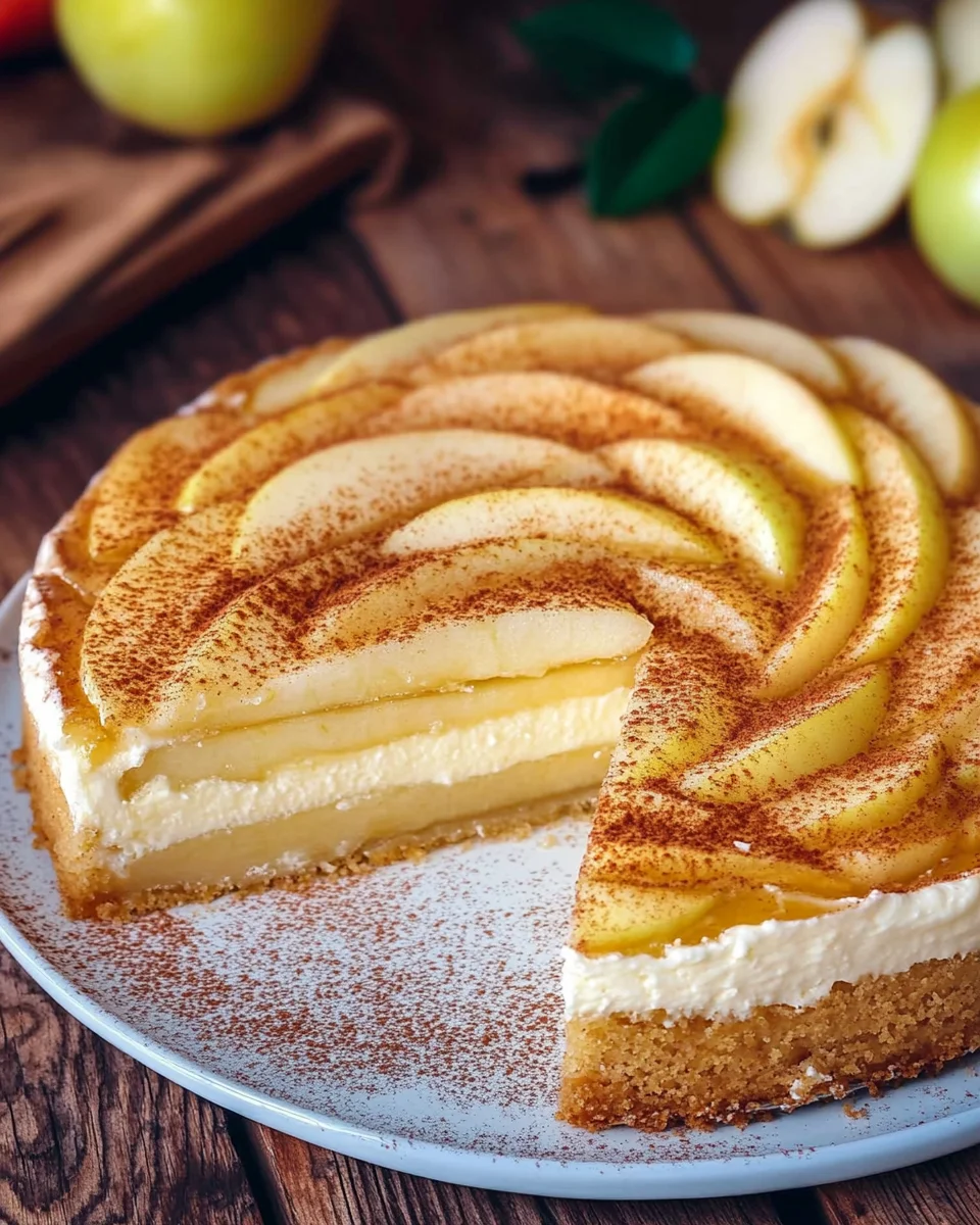 Apfelkuchen mit Schmandcreme