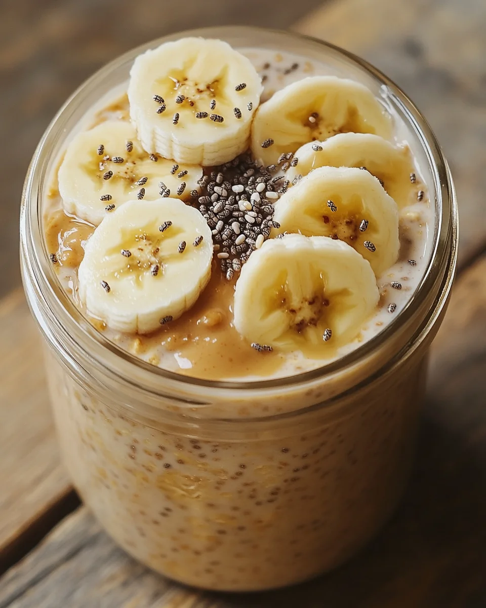 Bananen-Erdnussbutter