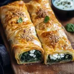 B&ouml;rek mit Spinat und Feta