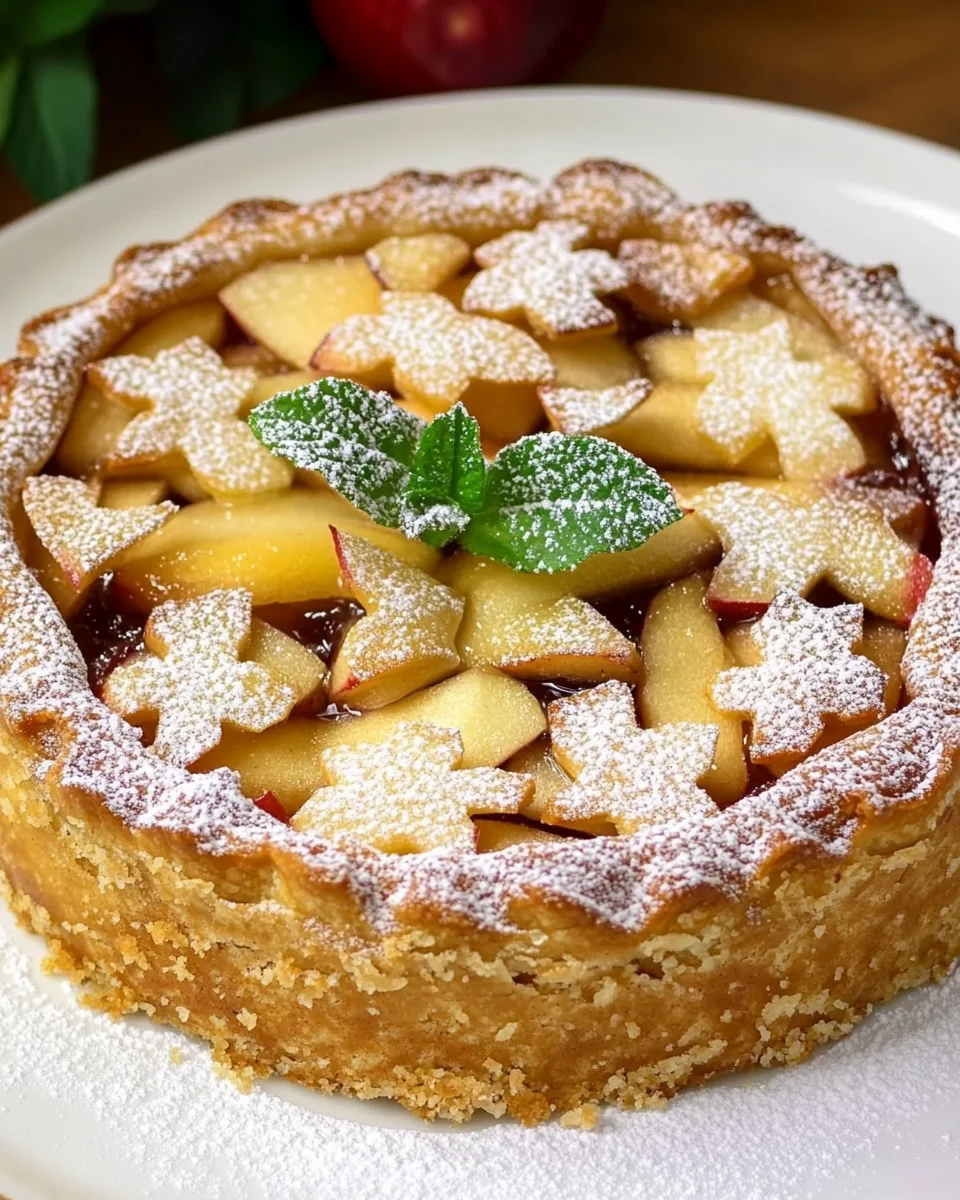 Bratapfel-Tarte