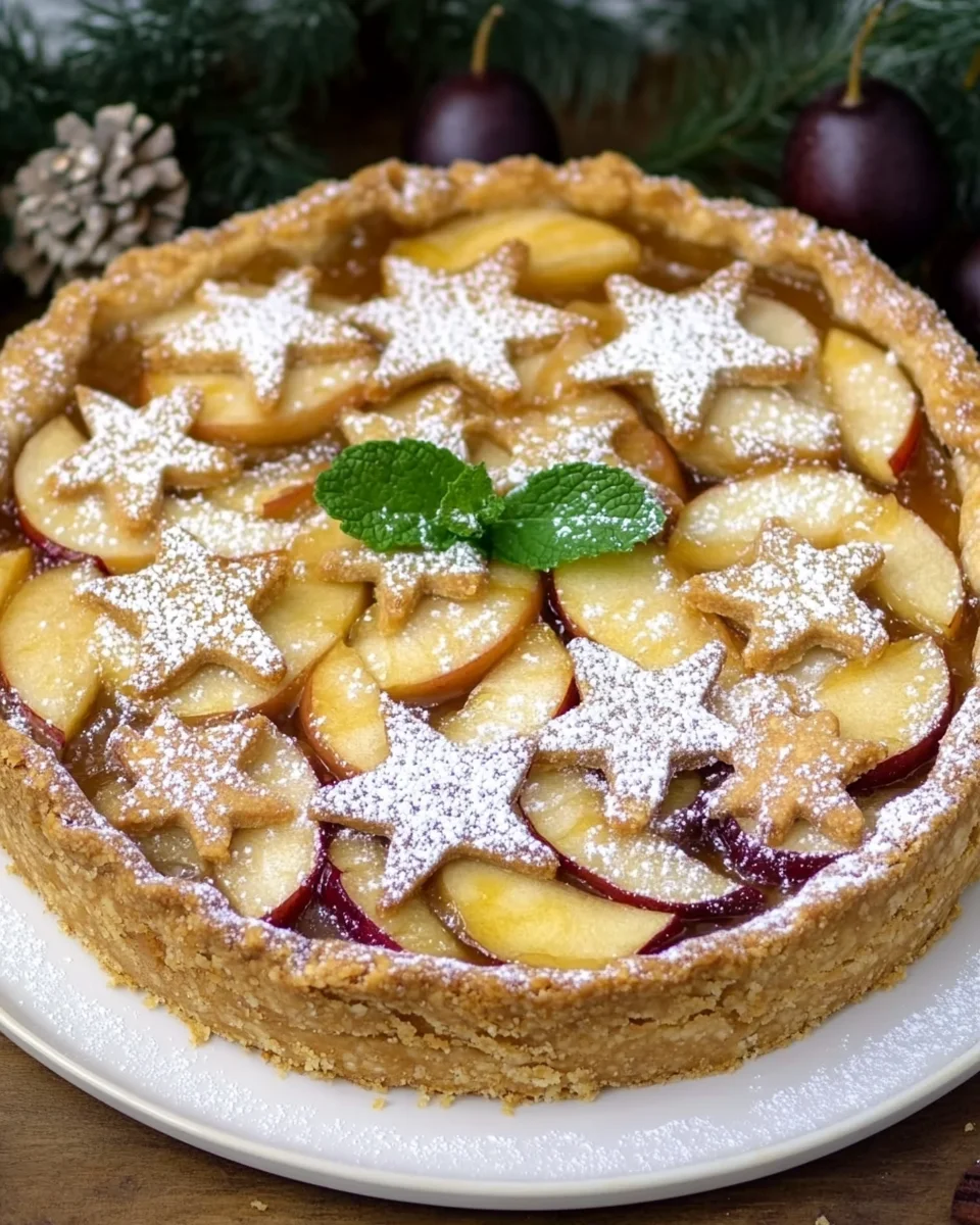 Bratapfel-Tarte
