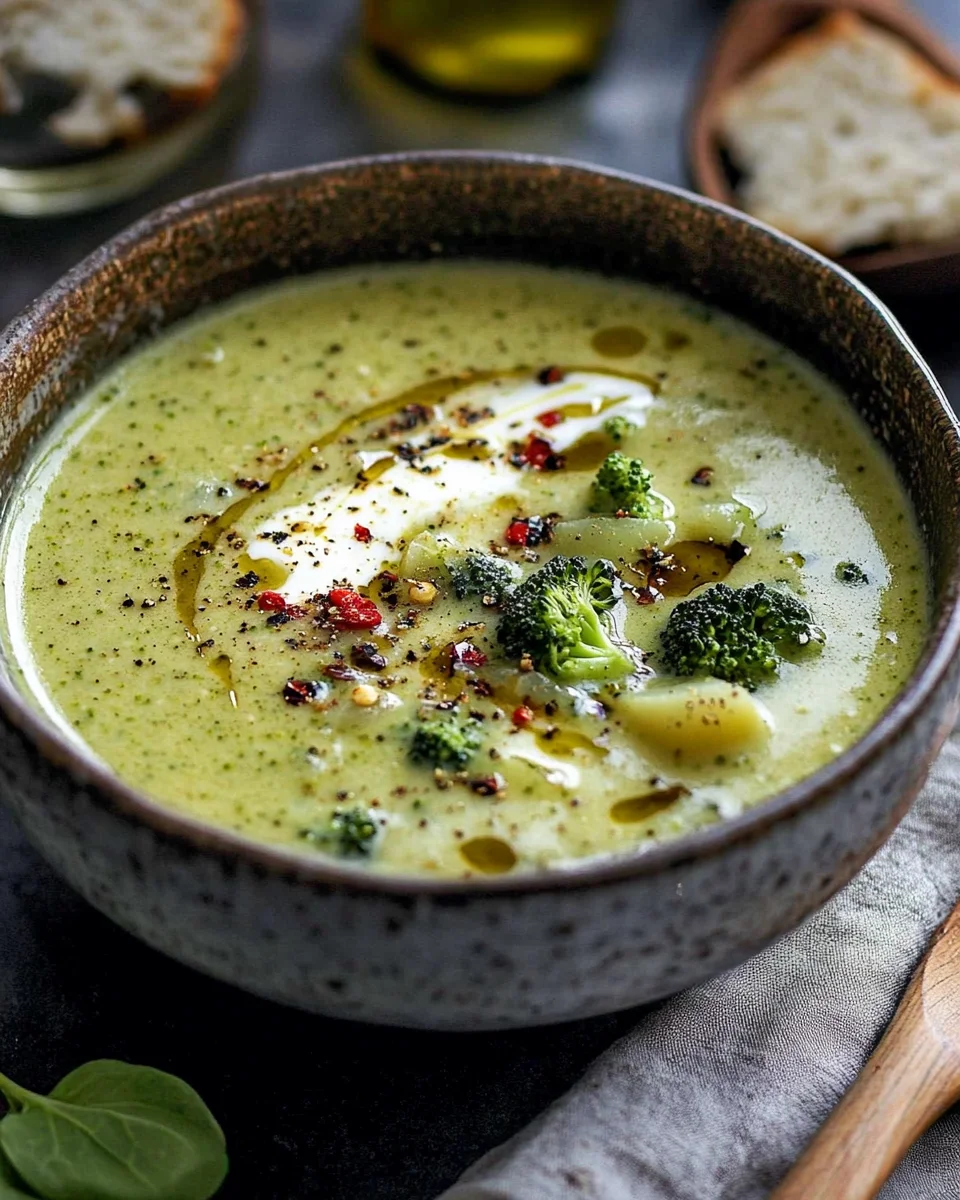 Brokkoli-Kartoffelsuppe