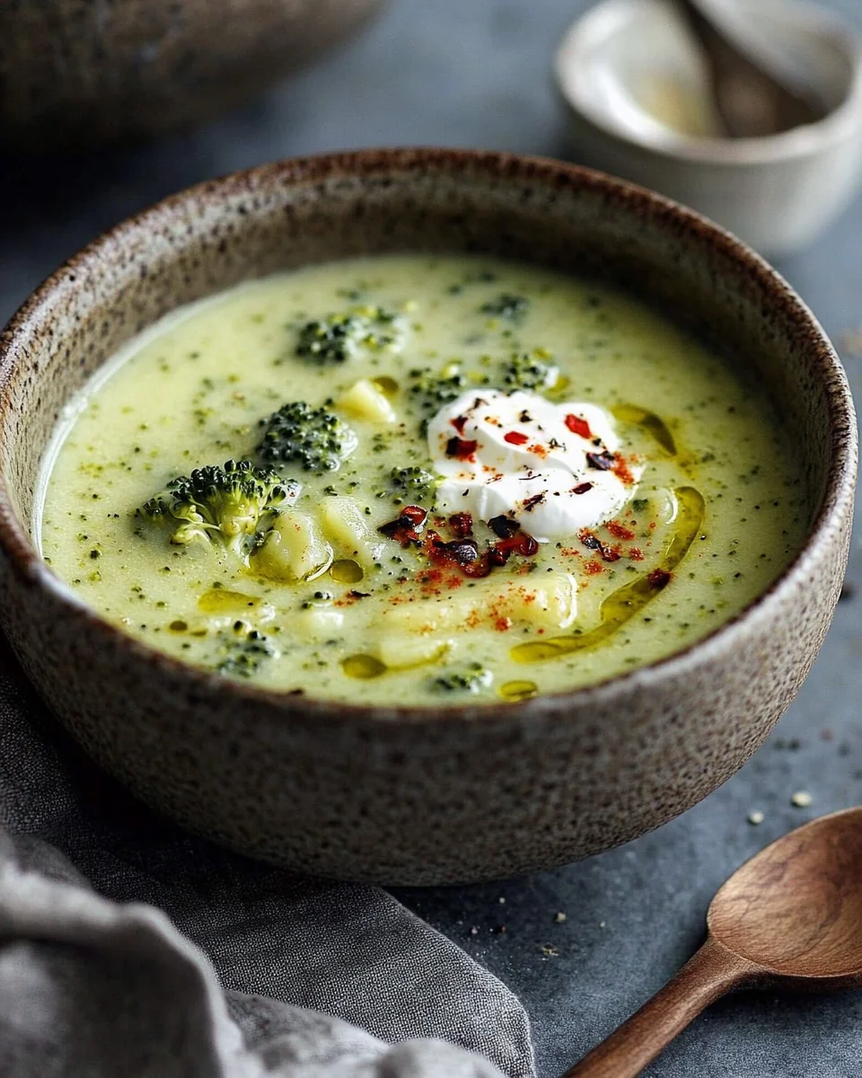Brokkoli-Kartoffelsuppe