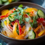 Bunter Glasnudelsalat