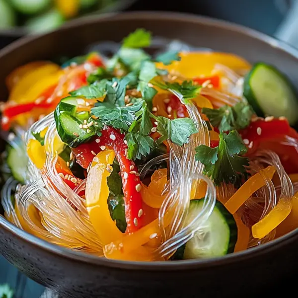 Bunter Glasnudelsalat