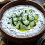 Cacık &ndash; T&uuml;rkischer Joghurt-Gurken-Dip