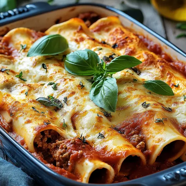 Cannelloni mit Hackfleisch