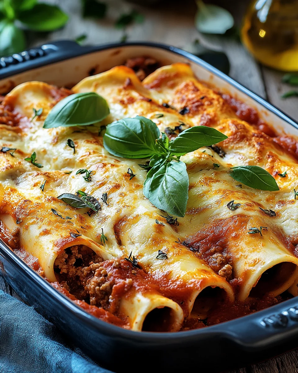 Cannelloni mit Hackfleisch 27 Cannelloni mit Hackfleisch