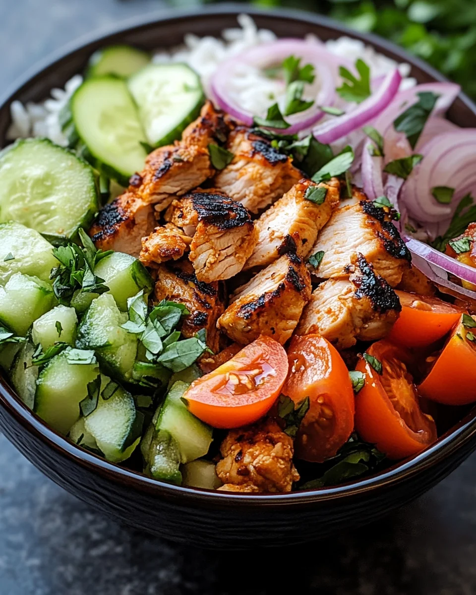 D&ouml;ner-Bowl mit H&auml;hnchen