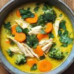 Entz&uuml;ndungshemmende Kurkuma-H&uuml;hnersuppe