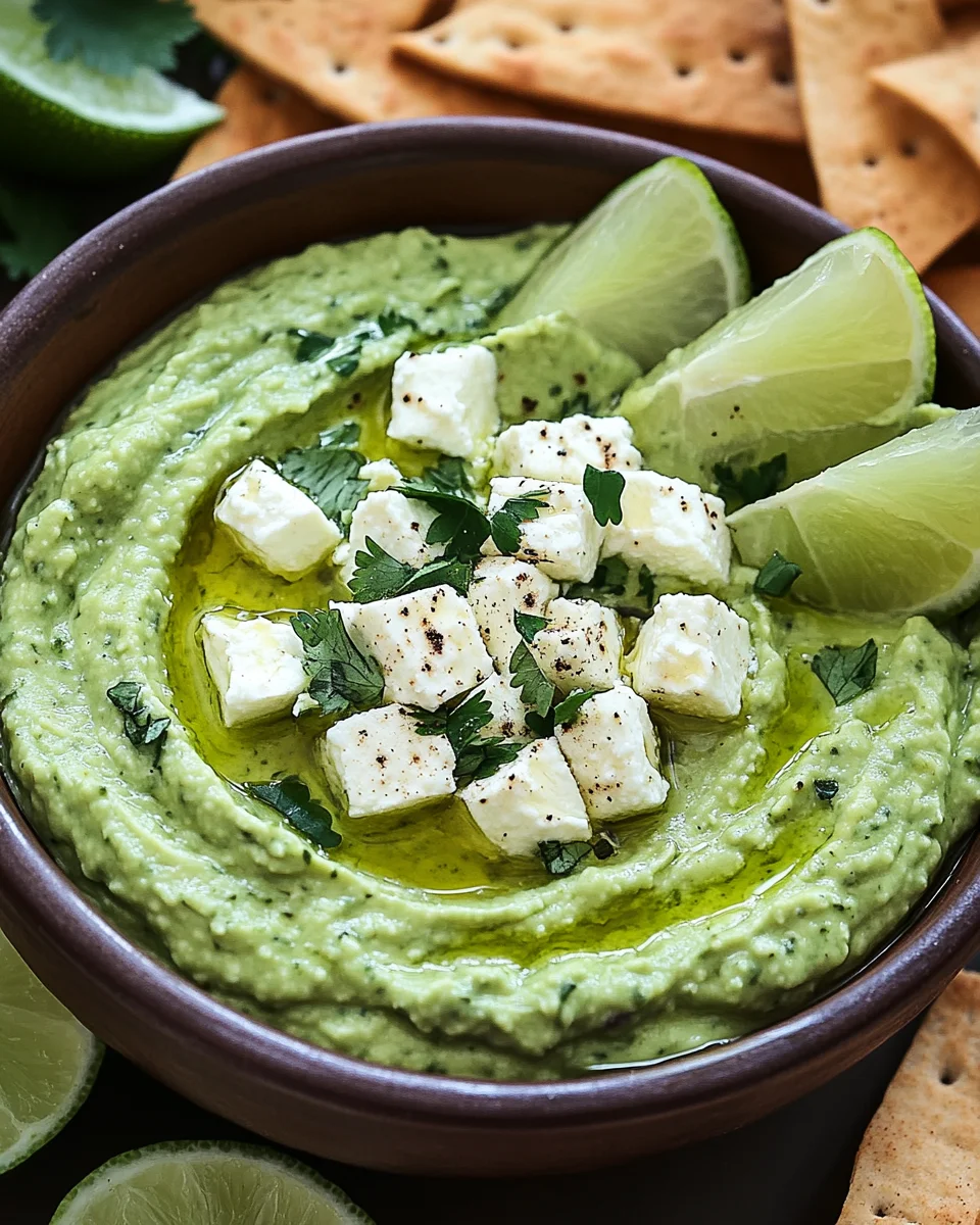Feta-Avocado-Dip