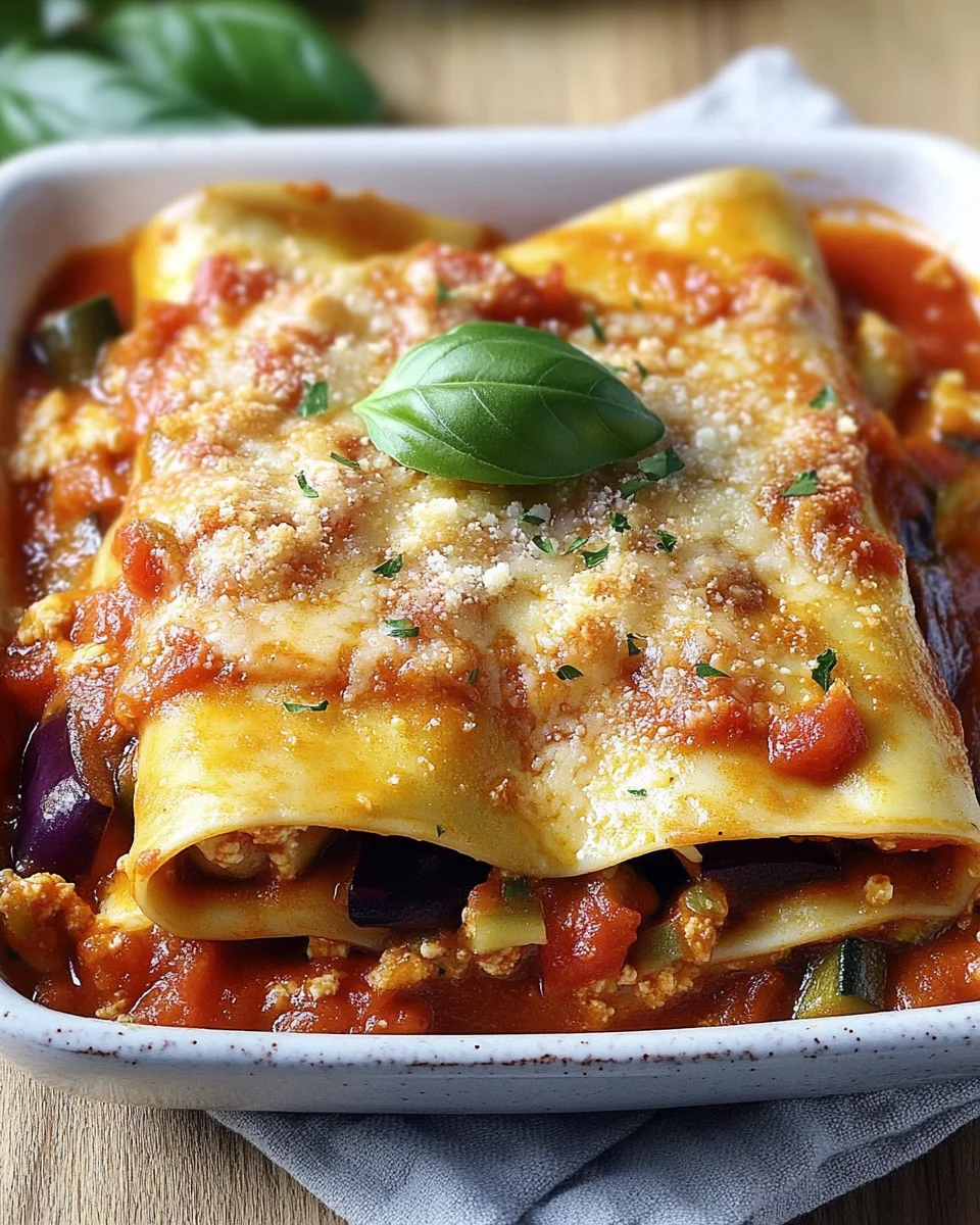 Gem&uuml;se-Cannelloni