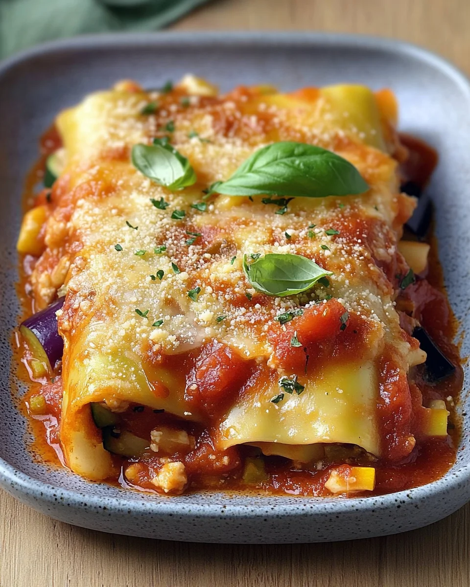 Gem&uuml;se-Cannelloni