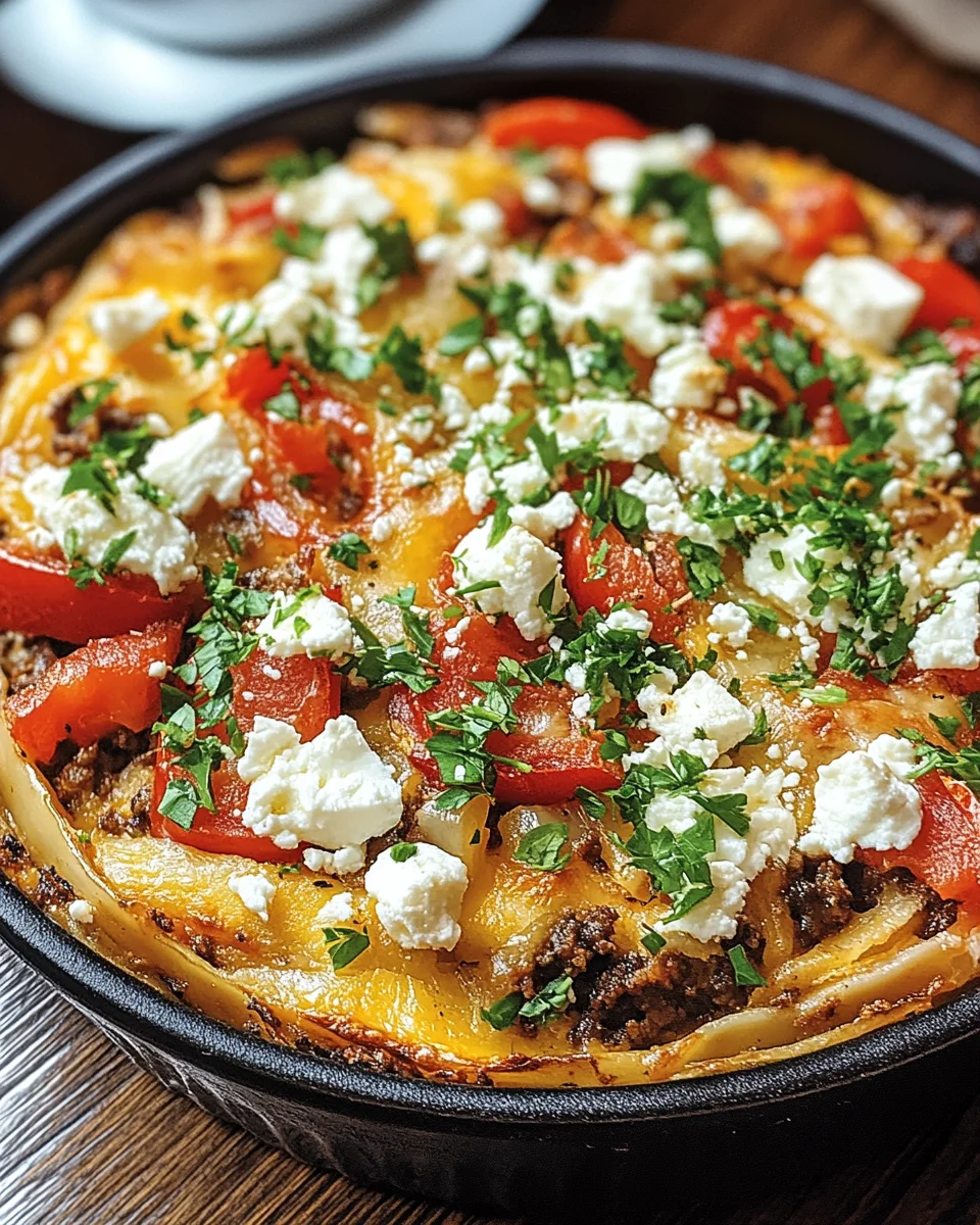 Gyrosauflauf mit Schafskäse 25 Gyrosauflauf mit Schafskäse