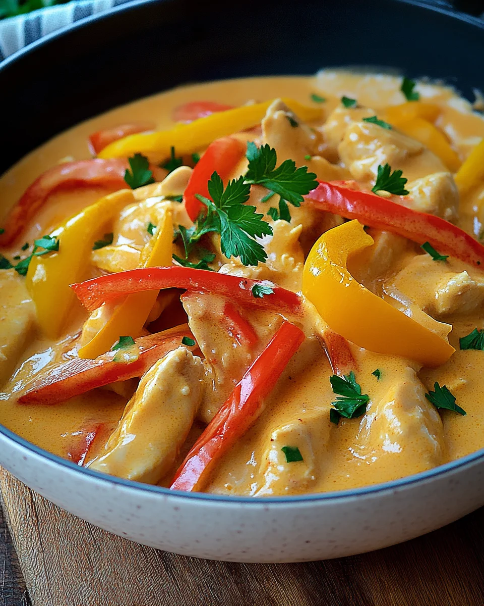 H&auml;hnchen Stroganoff mit Suchtpotenzial Rezept