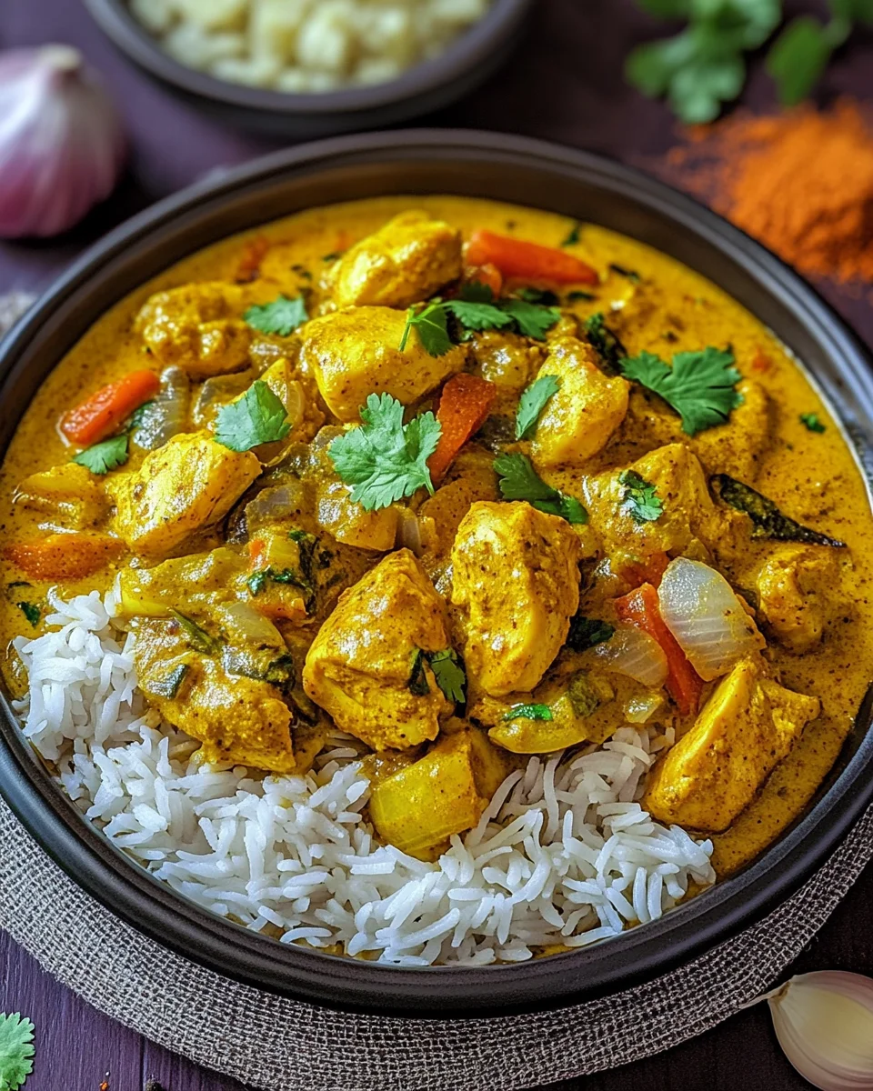 Indisches H&auml;hnchen Curry