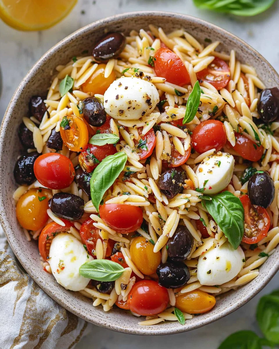 italienischer Orzo-Nudelsalat 23 italienischer