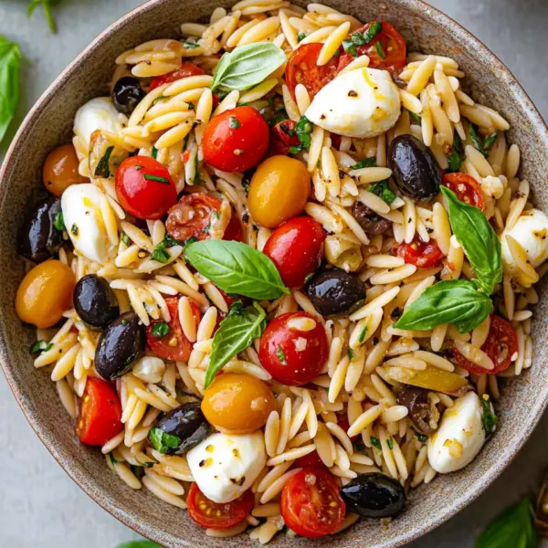 italienischer Orzo-Nudelsalat