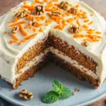 Karottenkuchen mit Frischk&auml;se-Frosting