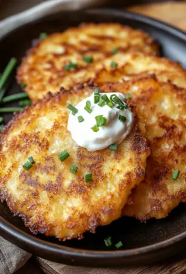 Kartoffelpuffer ohne Fett aus der Heißluftfritteuse