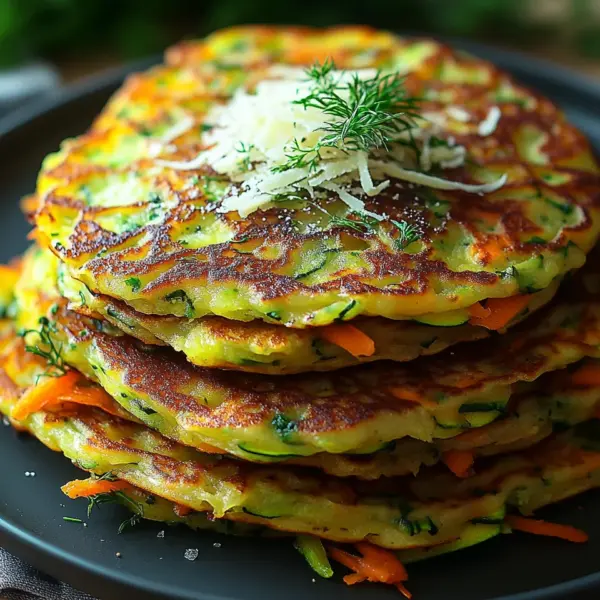 Keto Gemüse-Pfannkuchen