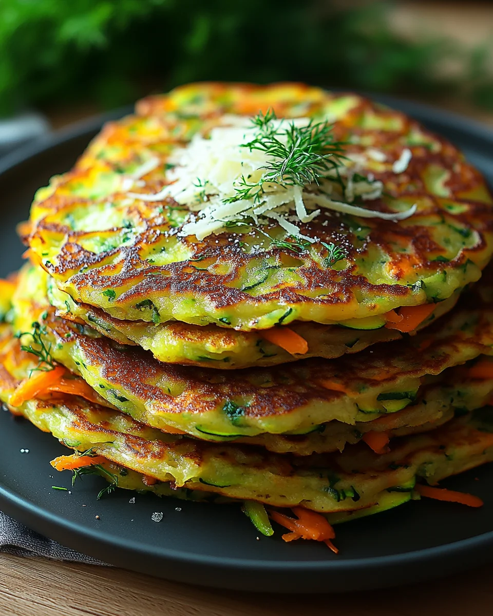 Keto Gemüse-Pfannkuchen