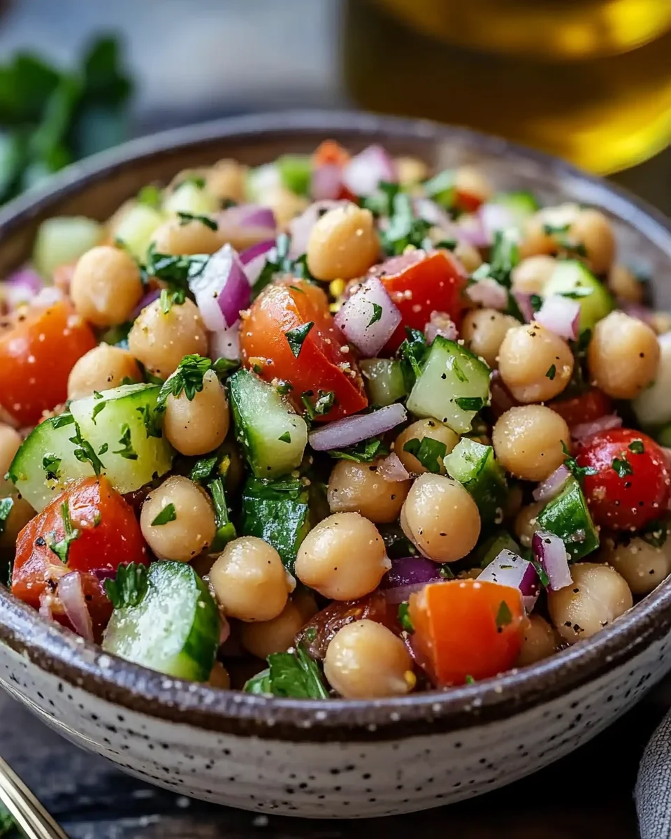 Kichererbsensalat