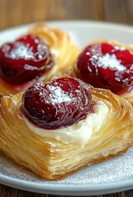 Kirsche Frischkäse Danish