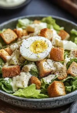 Knuspriger Caesar-Salat