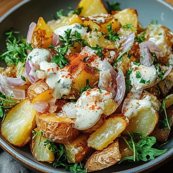 Knuspriger Kartoffelsalat