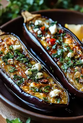 Mediterrane Geröstete Aubergine