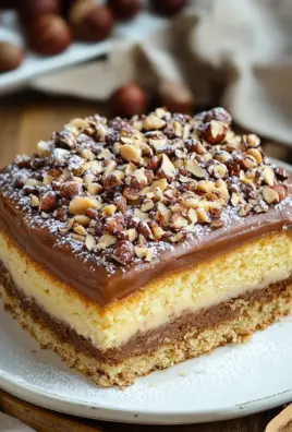 Nusskuchen mit Nougatcreme 25 Nusskuchen mit Nougatcreme