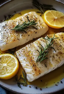 Ofenfisch mit Kräutern und Zitronen