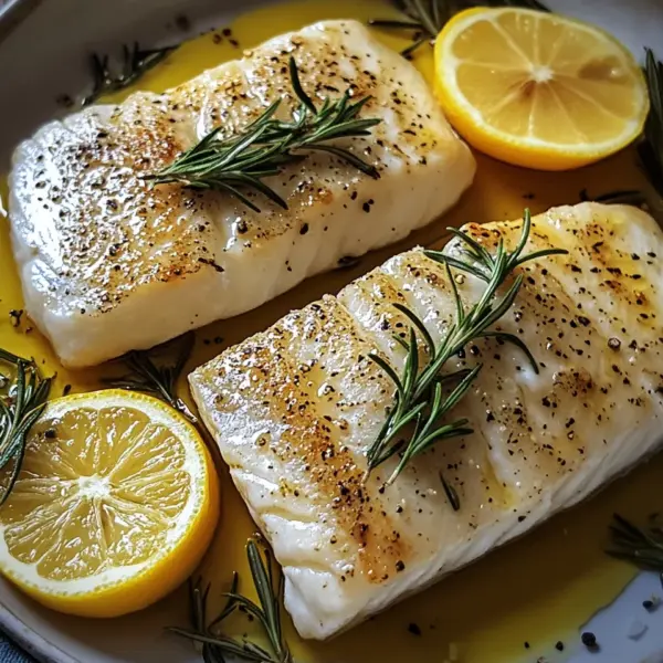 Ofenfisch mit Kräutern und Zitronen