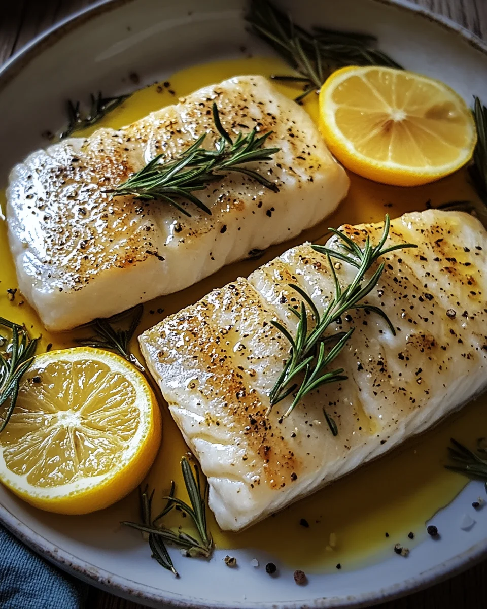 Ofenfisch mit Kr&auml;utern und Zitronen