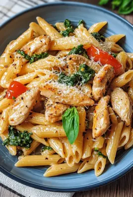 Pasta mit Hähnchen 19 Pasta mit Hähnchen