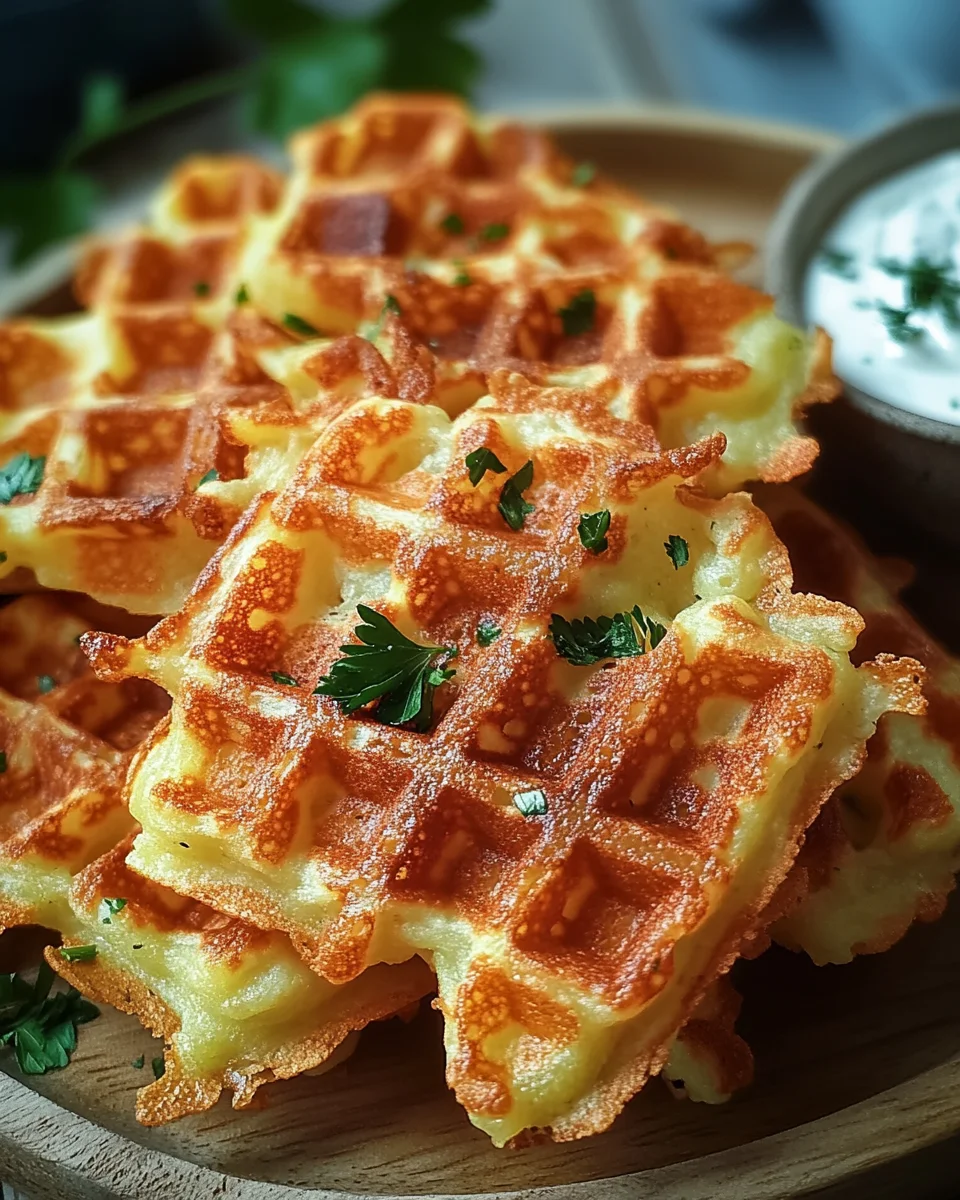 Pfälzer Kartoffelwaffeln