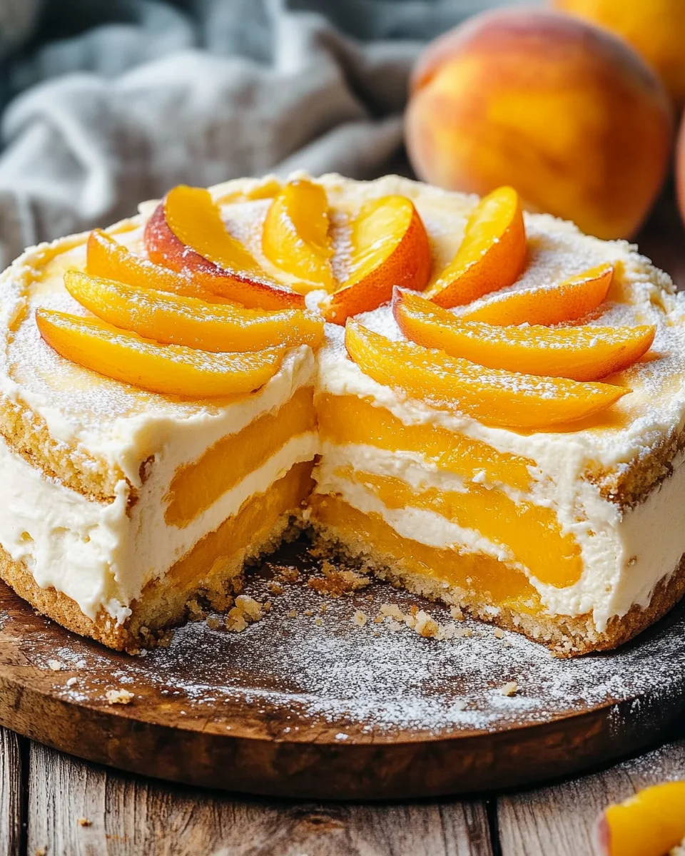 Pfirsich-Schmand-Kuchen Rezept 22 Pfirsich-Schmand-Kuchen