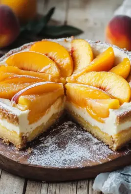 Pfirsich-Schmand-Kuchen Rezept