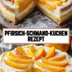 Pfirsich-Schmand-Kuchen Rezept 21 Pinterest Hidden Image