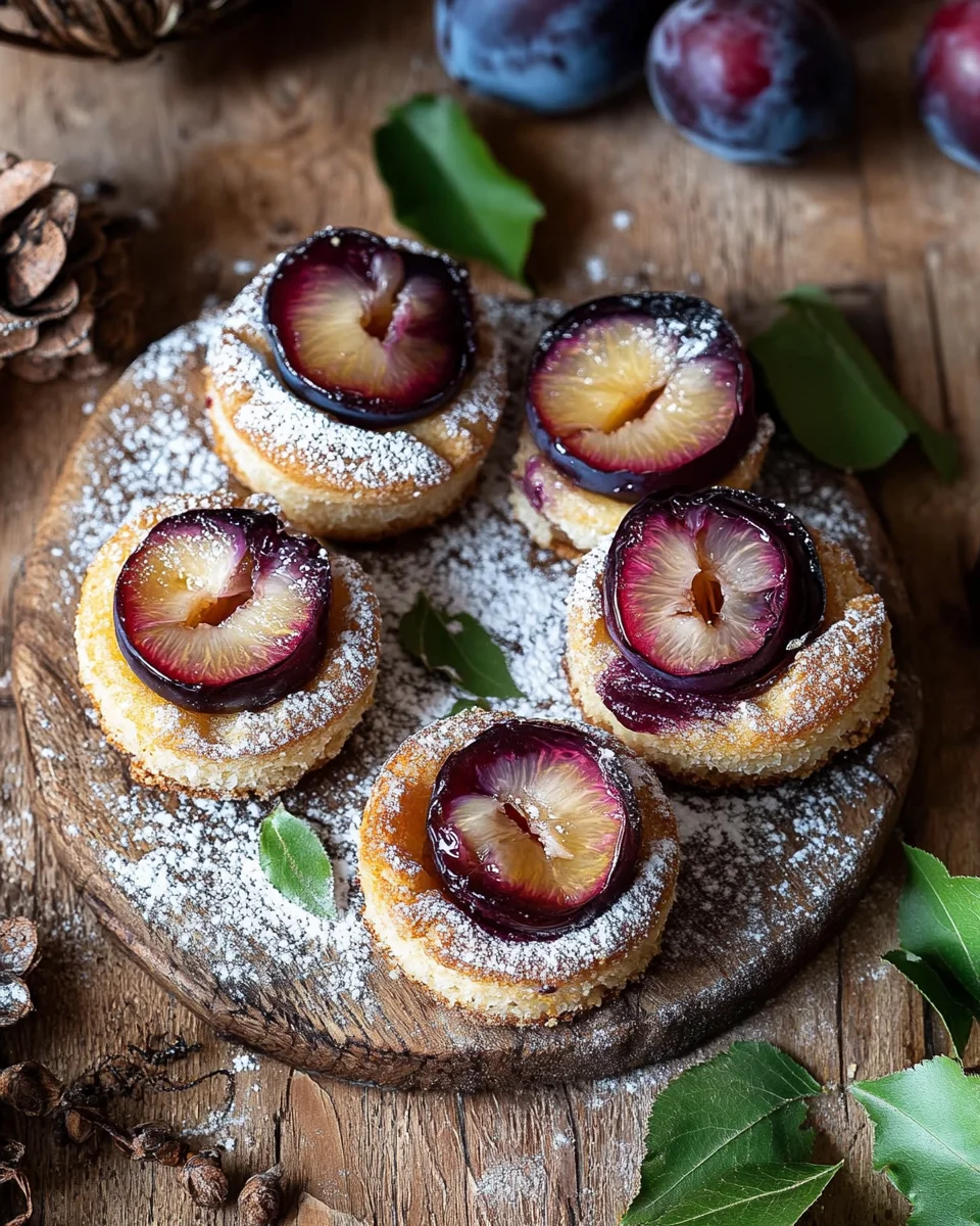 Pflaumen-Friands