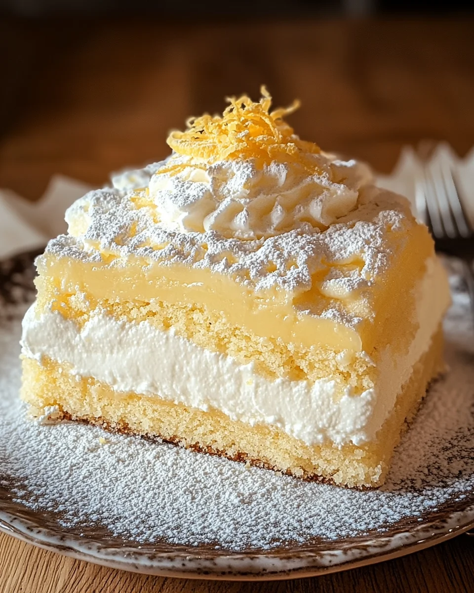 Quark-Schneekuchen