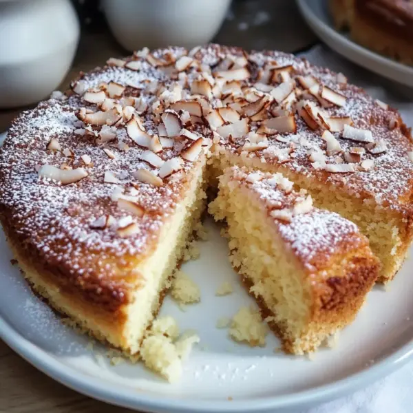Saftiger Kokosnusskuchen