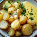 Senfsauce mit Salzkartoffeln