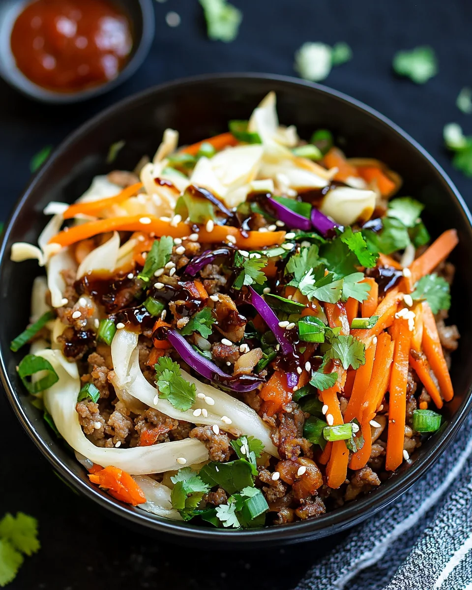 Spring Roll Bowl