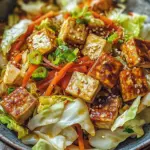 Tofu Kohlgem&uuml;se Pfanne