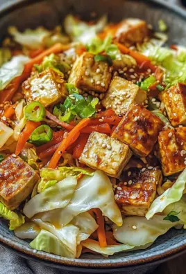 Tofu Kohlgemüse Pfanne