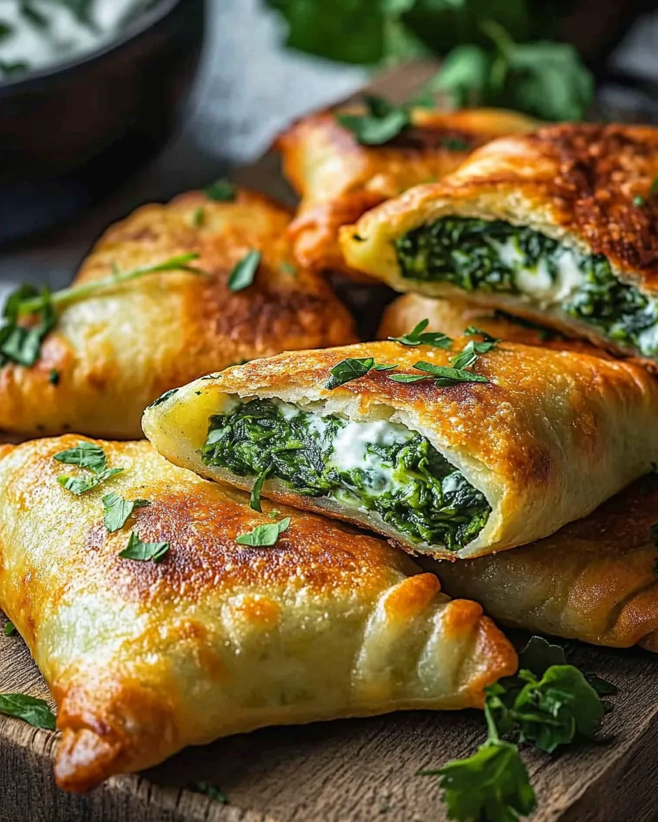 Vegane Kartoffeltaschen mit Spinat-Frischkäse-Füllung 19 Vegane Kartoffeltaschen mit Spinat-Frischkäse-Füllung