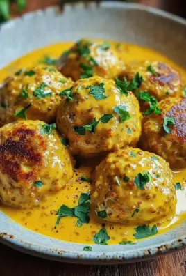Vegane Linsenknödel in Curry-Sauce