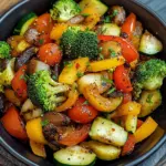Vegetarische Gem&uuml;sepfanne